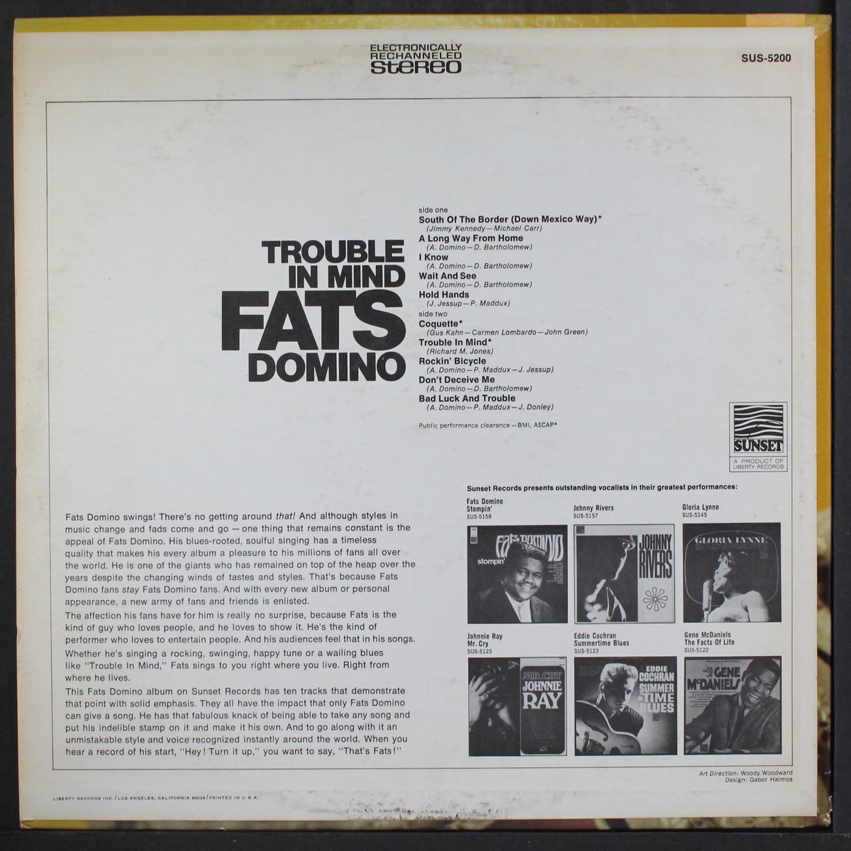 trouble in mind by FATS DOMINO