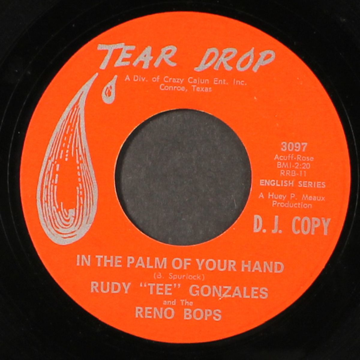 the tables have turned / in the palm of your hand by RUDY 'TEE' GONZALES & THE RENO BOPS