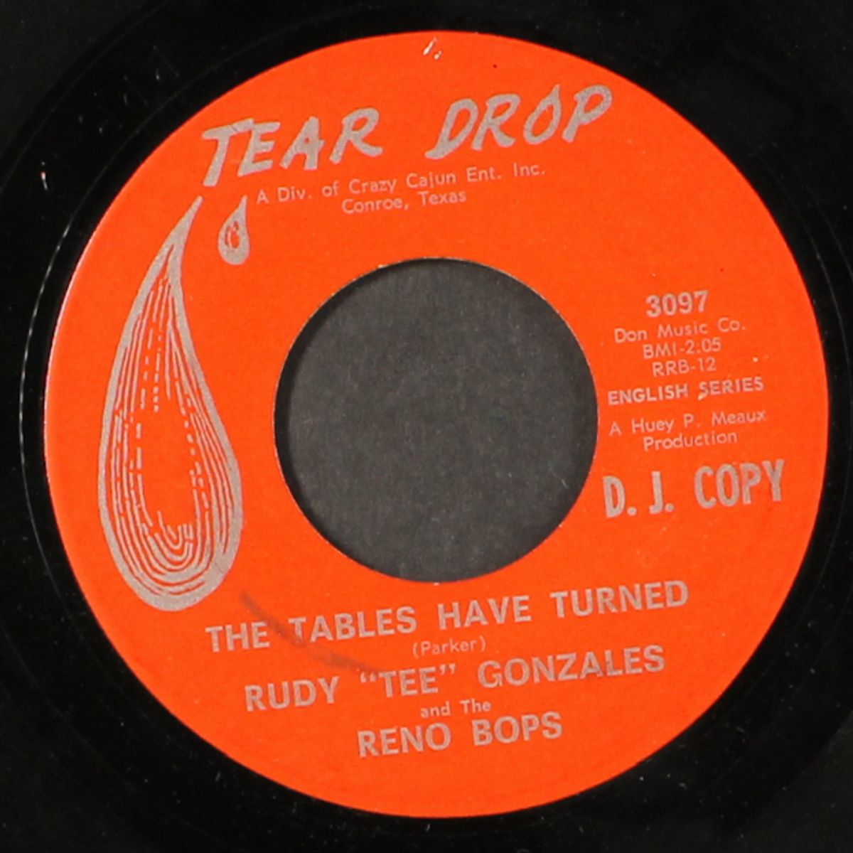 the tables have turned / in the palm of your hand by RUDY 'TEE' GONZALES & THE RENO BOPS