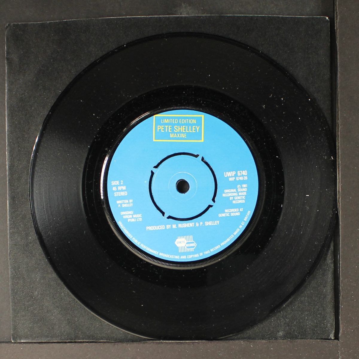 i don't know what it is / witness the change by PETE SHELLEY