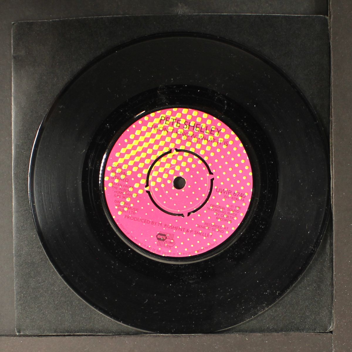 i don't know what it is / witness the change by PETE SHELLEY