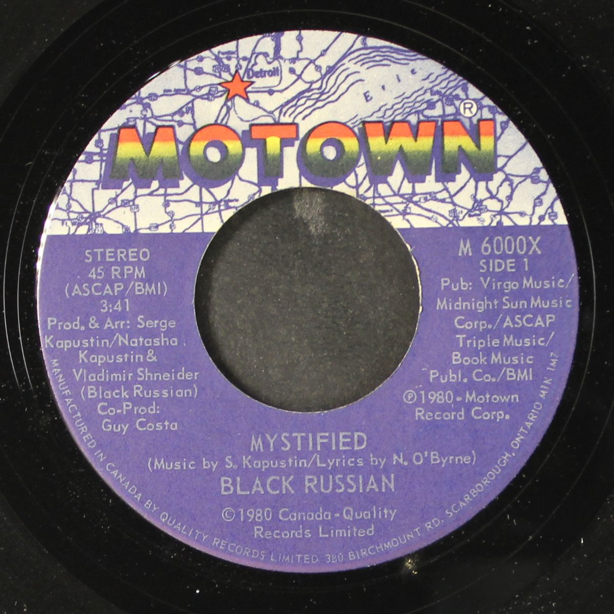 mystified / love's enough by BLACK RUSSIAN