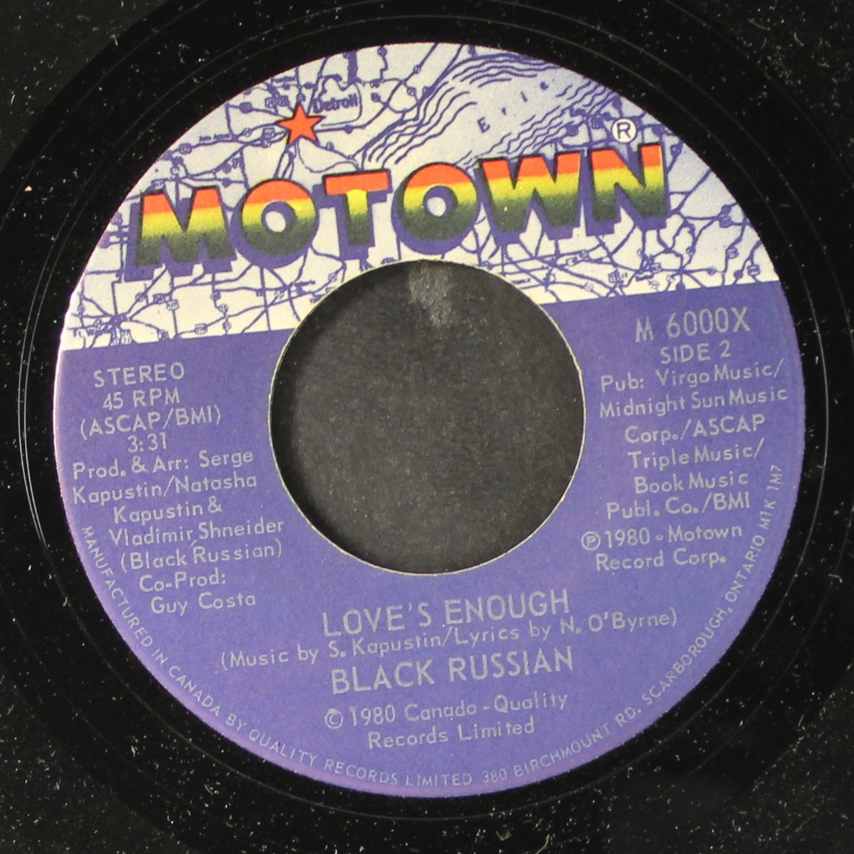 mystified / love's enough by BLACK RUSSIAN