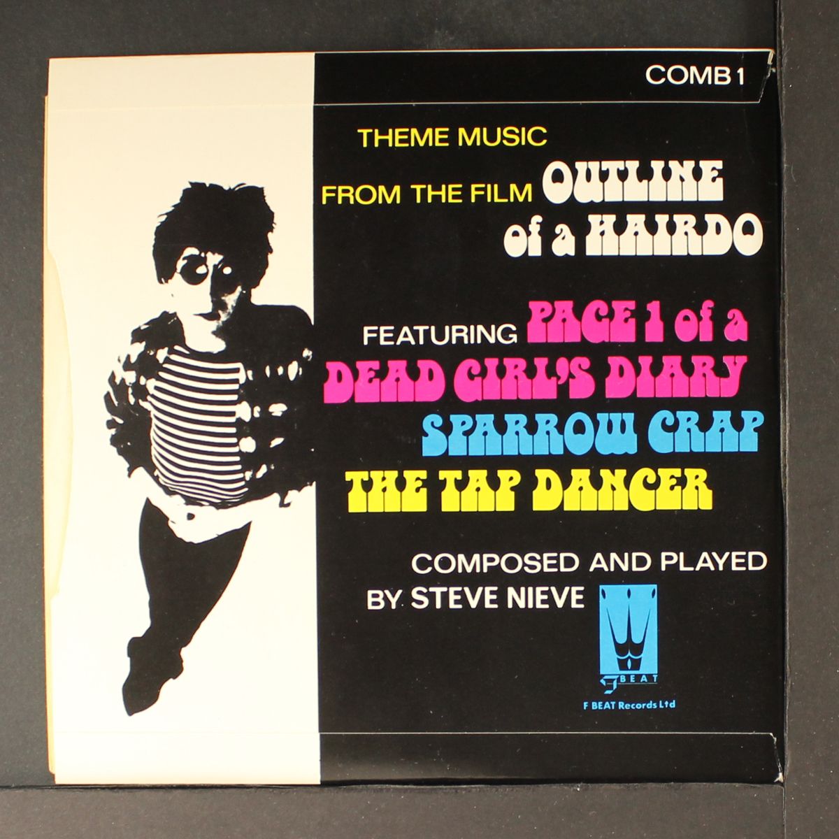 outline of a hair-do ep by STEVE NIEVE