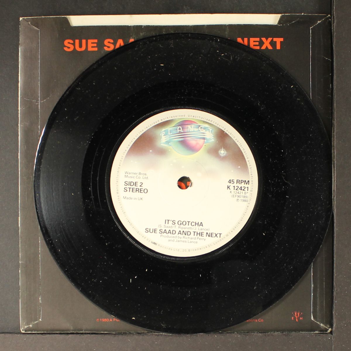 gimme love gimme pain / it's gotcha by SUE SAAD & NEXT