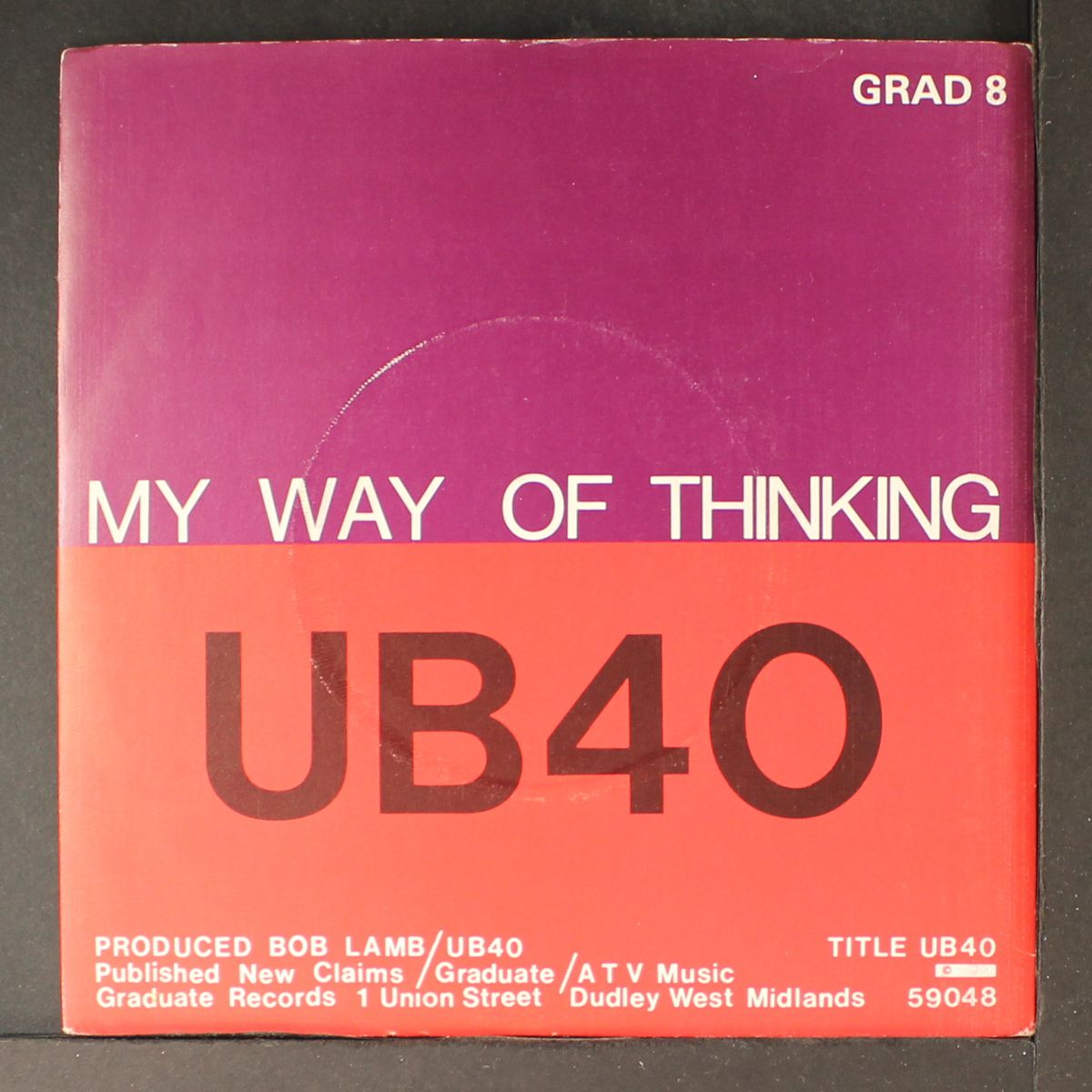 my way of thinking by UB40
