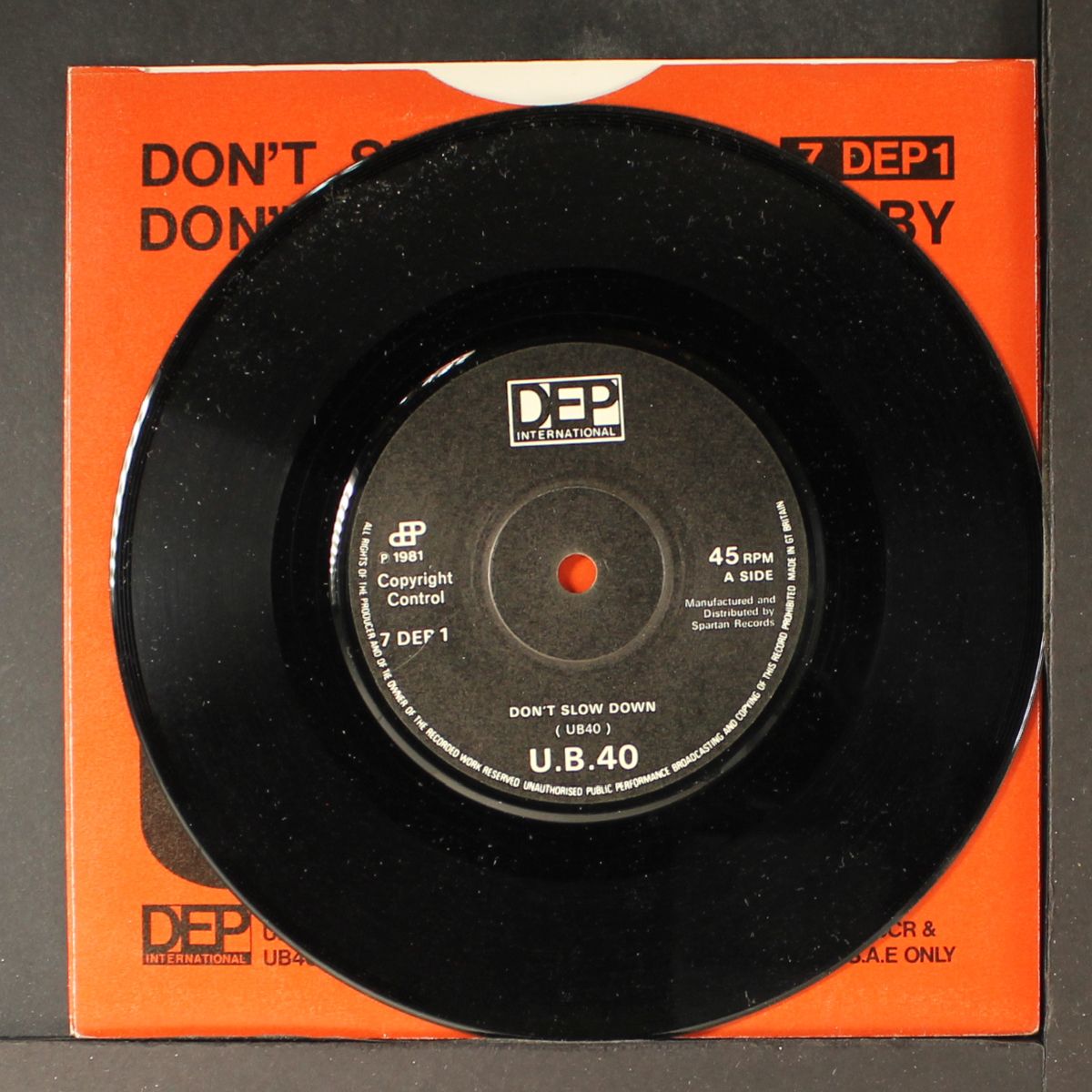 don't slow down by UB40