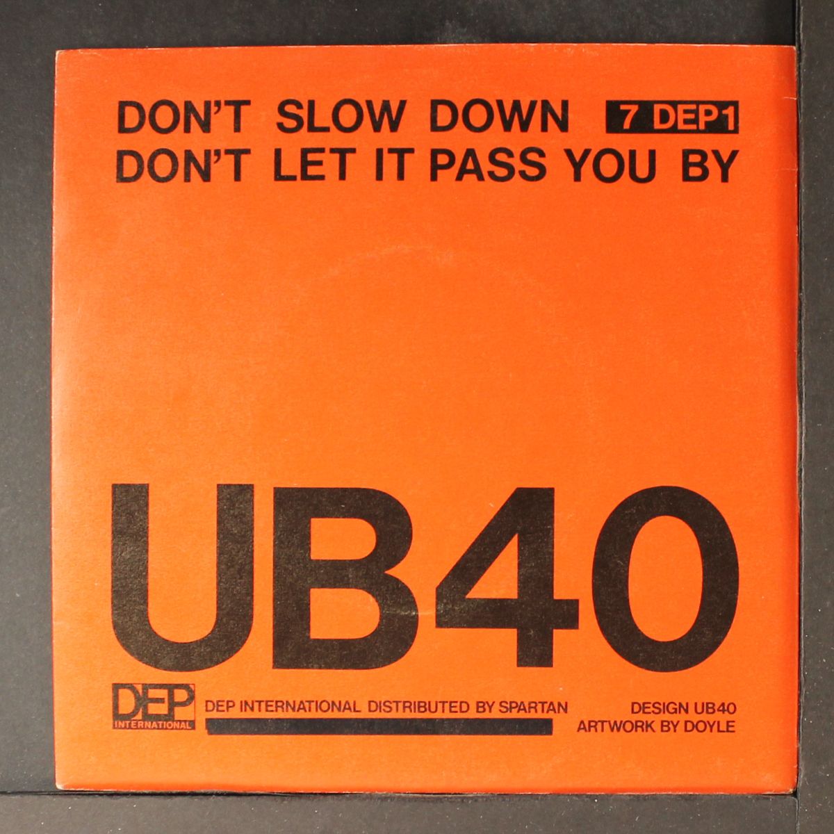 don't slow down by UB40