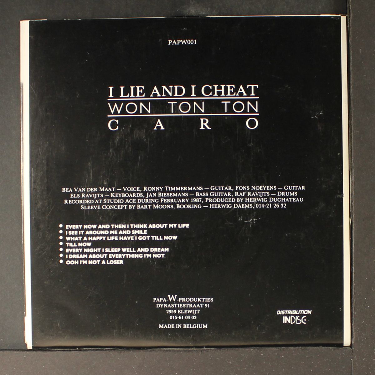 i lie & cheat by WON TON TON