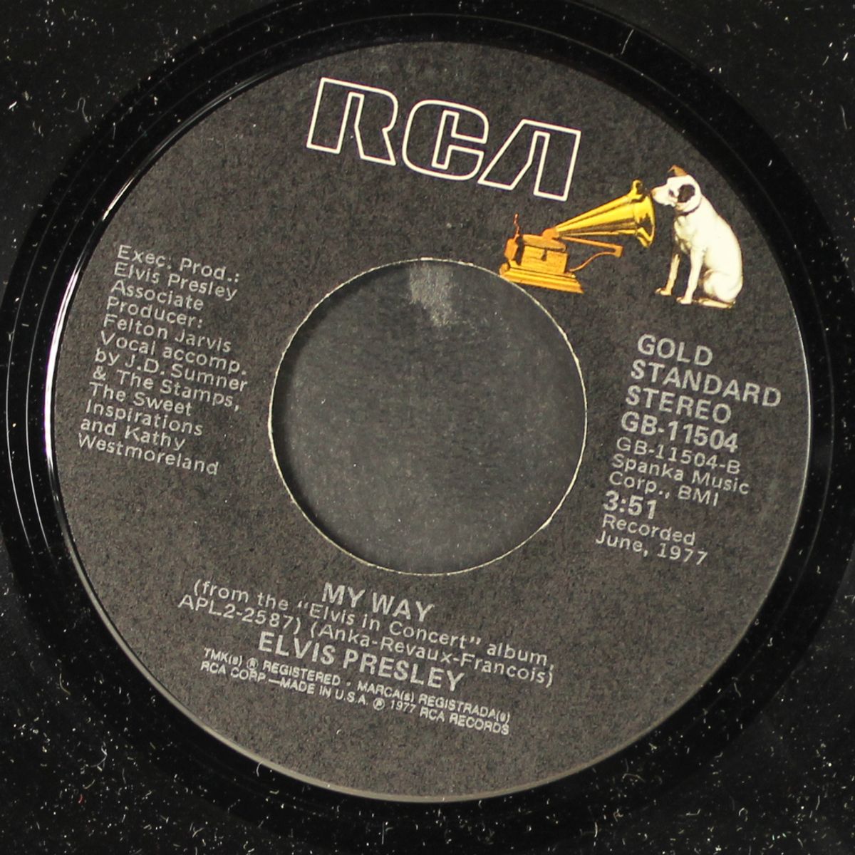way down / my way by ELVIS PRESLEY