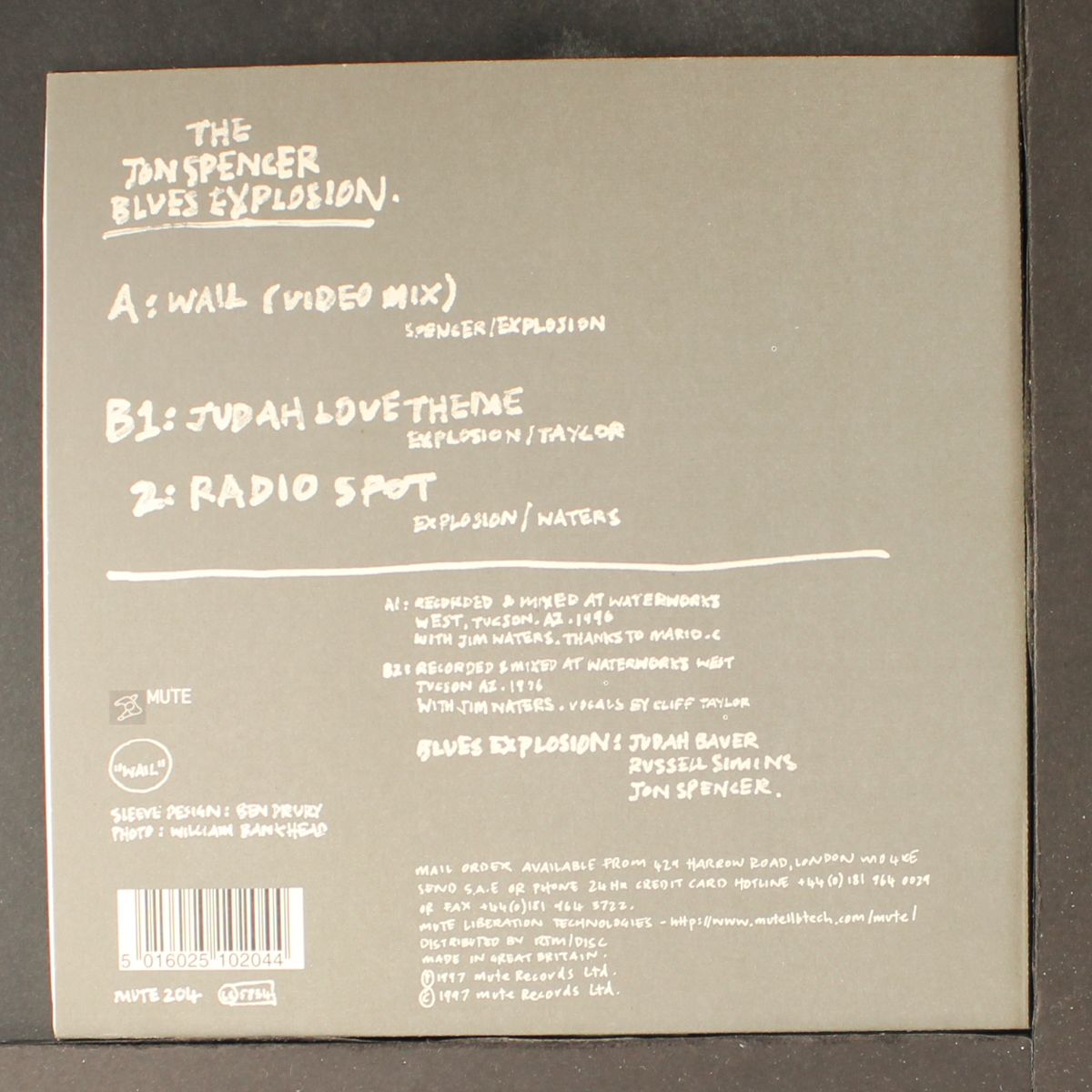 wail +2 by JON SPENCER BLUES EXPLOSION