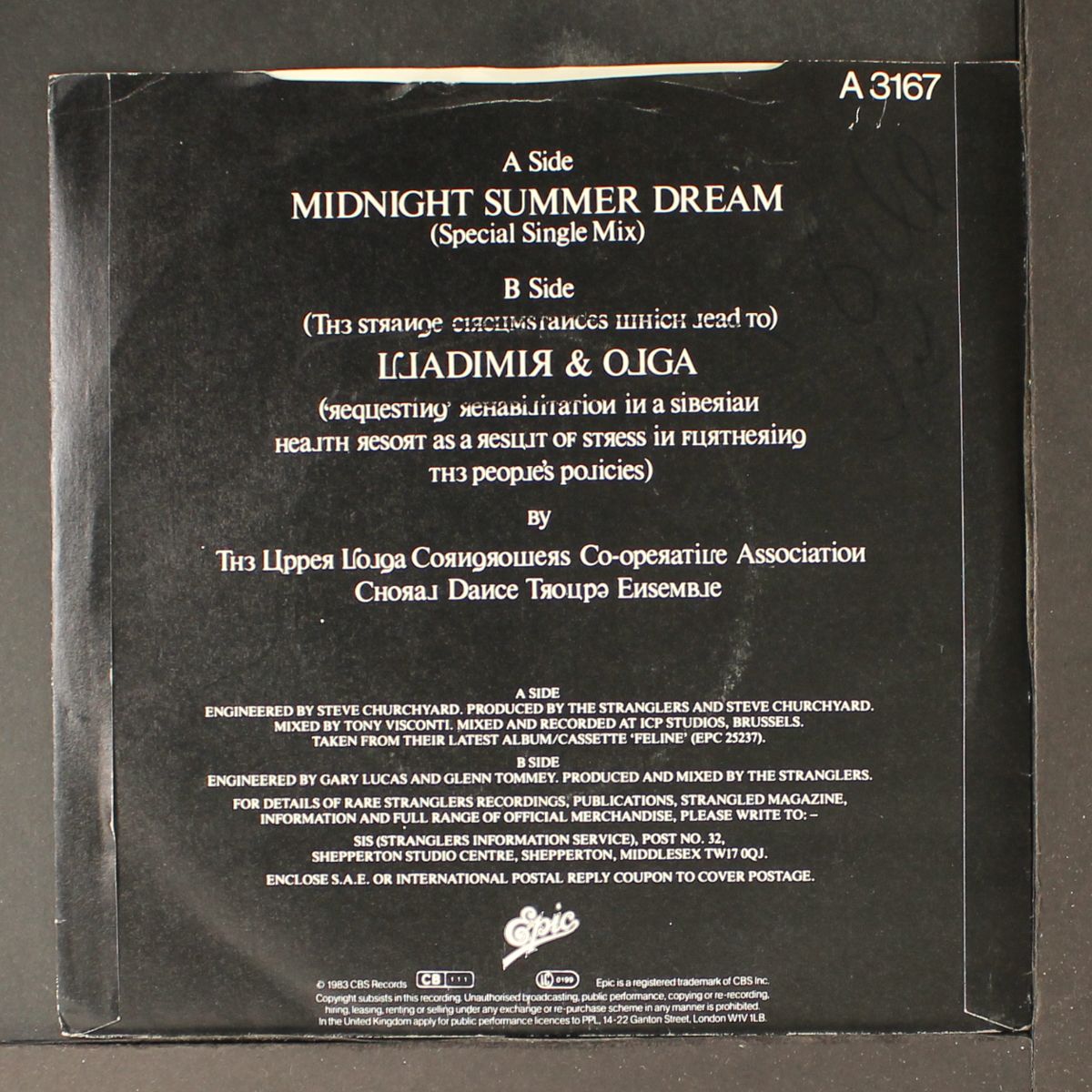 midnight summer dream by STRANGLERS