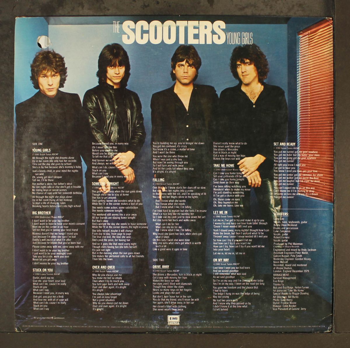 young girls by SCOOTERS