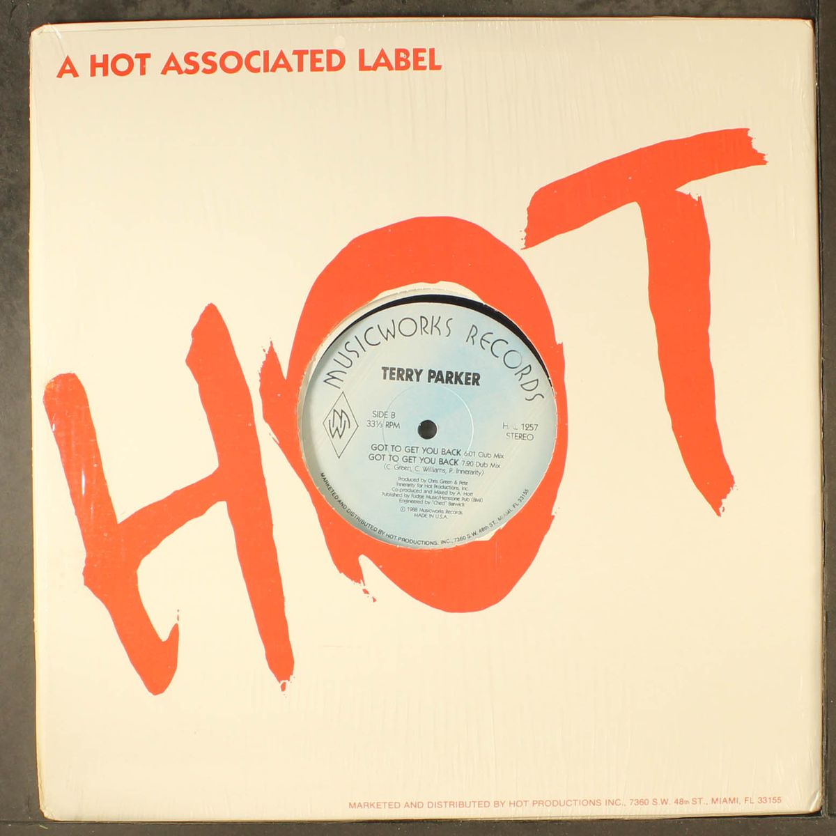 got to get you back / club mix / dub mix by TERRY PARKER