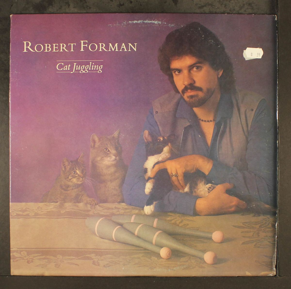 cat juggling by ROBERT FORMAN