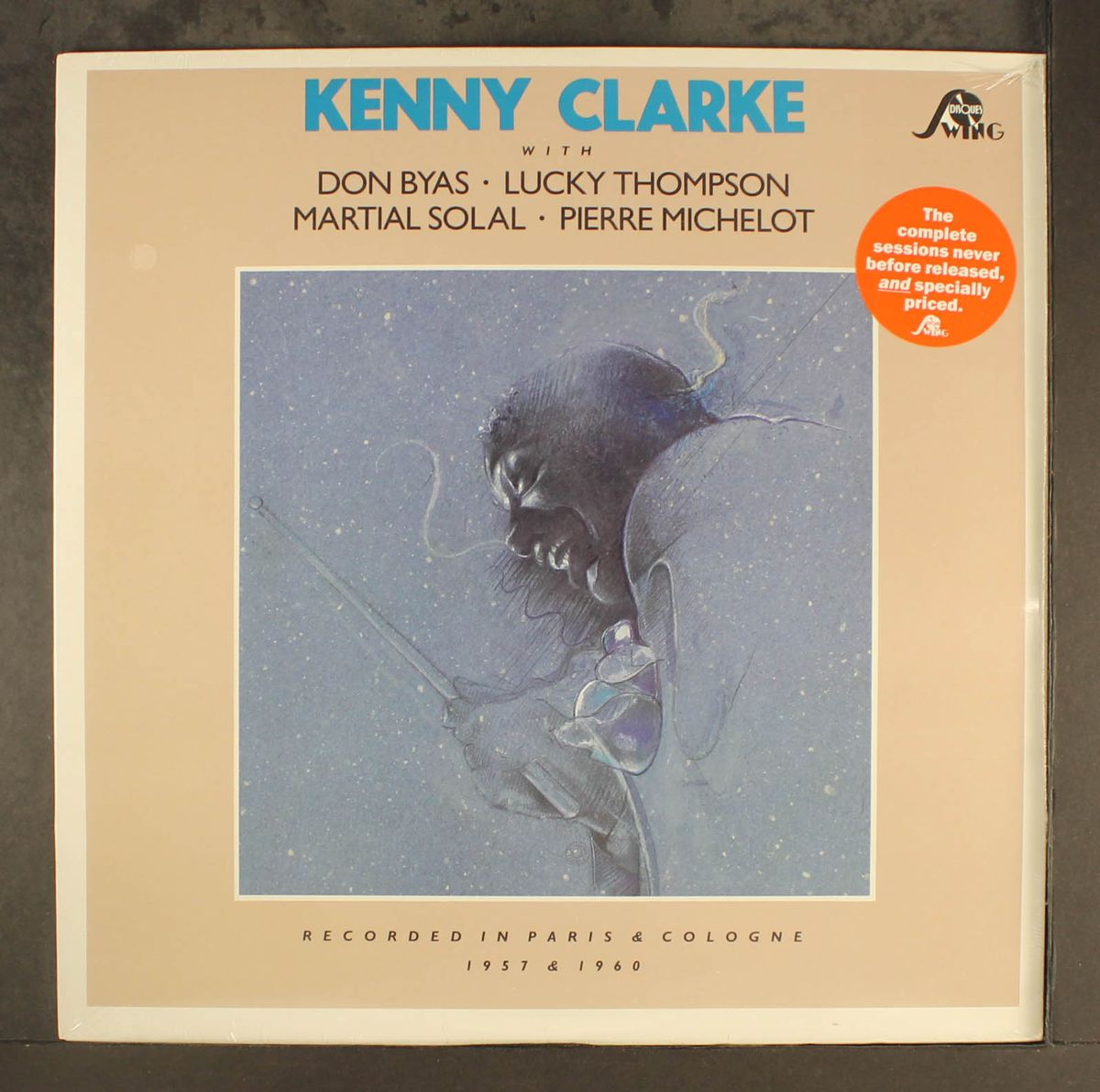 recorded in paris & cologne 1957 & 1960 by KENNY CLARKE