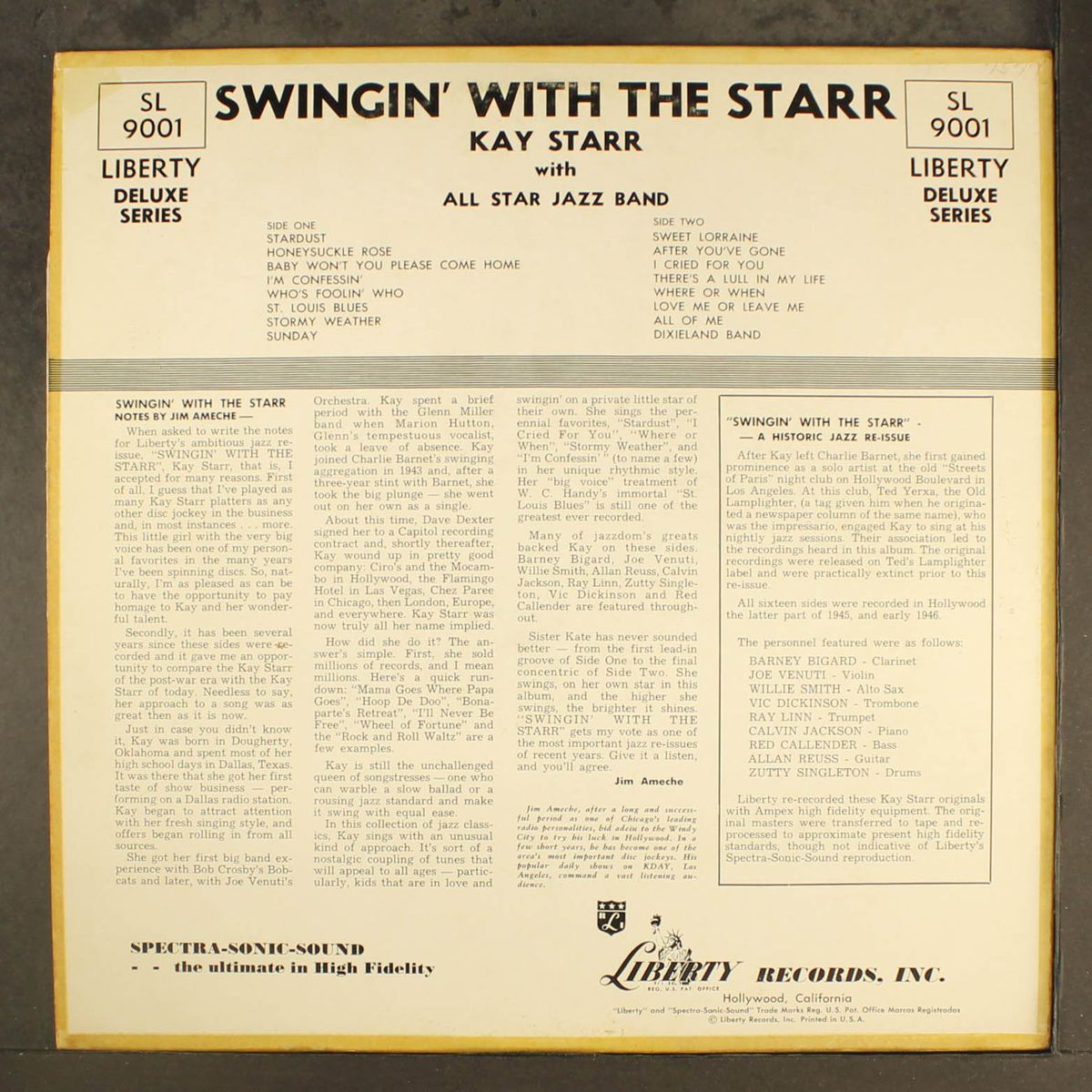 swinging with the starr by KAY STARR