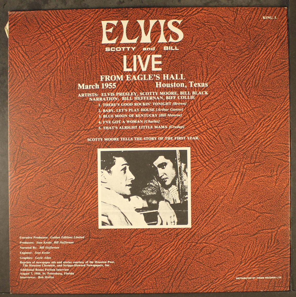 elvis, scotty and bill, the first year by ELVIS PRESLEY