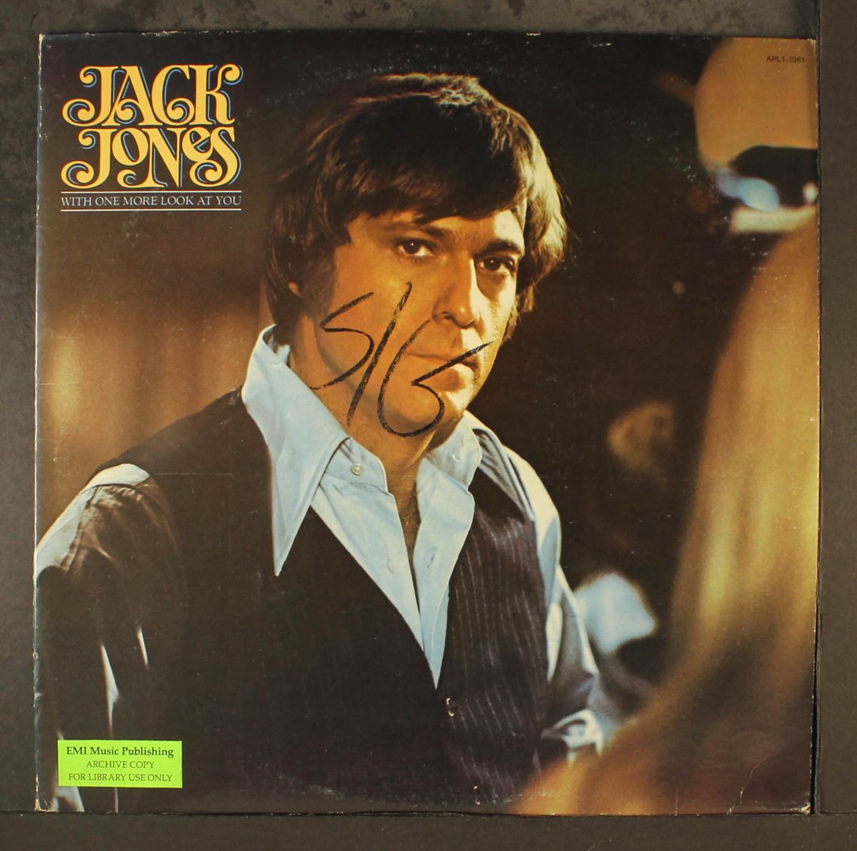 with one more look at you by JACK JONES