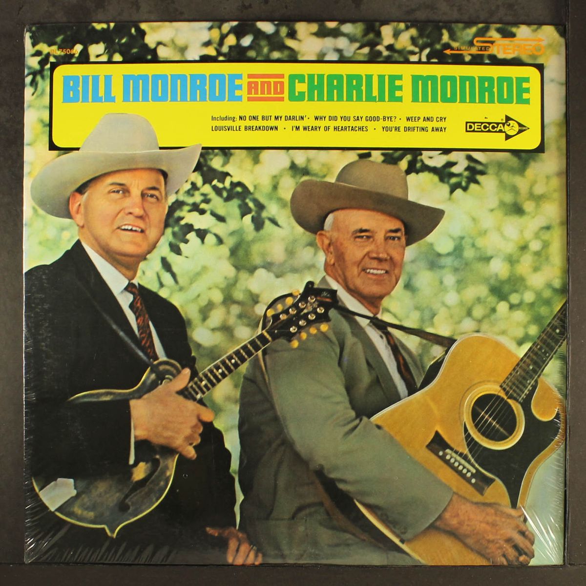 and charlie monroe by BILL MONROE