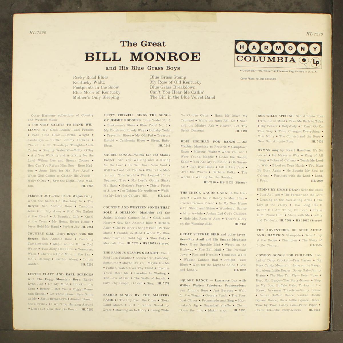 the great by BILL MONROE