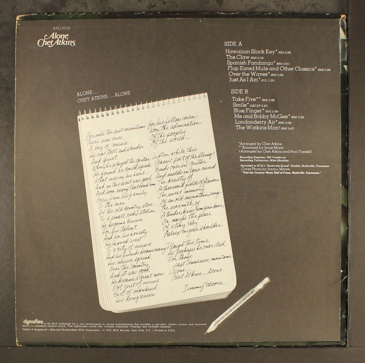 alone by CHET ATKINS