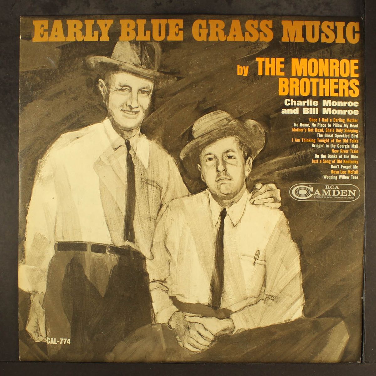 early blue grass music by MONROE BROTHERS