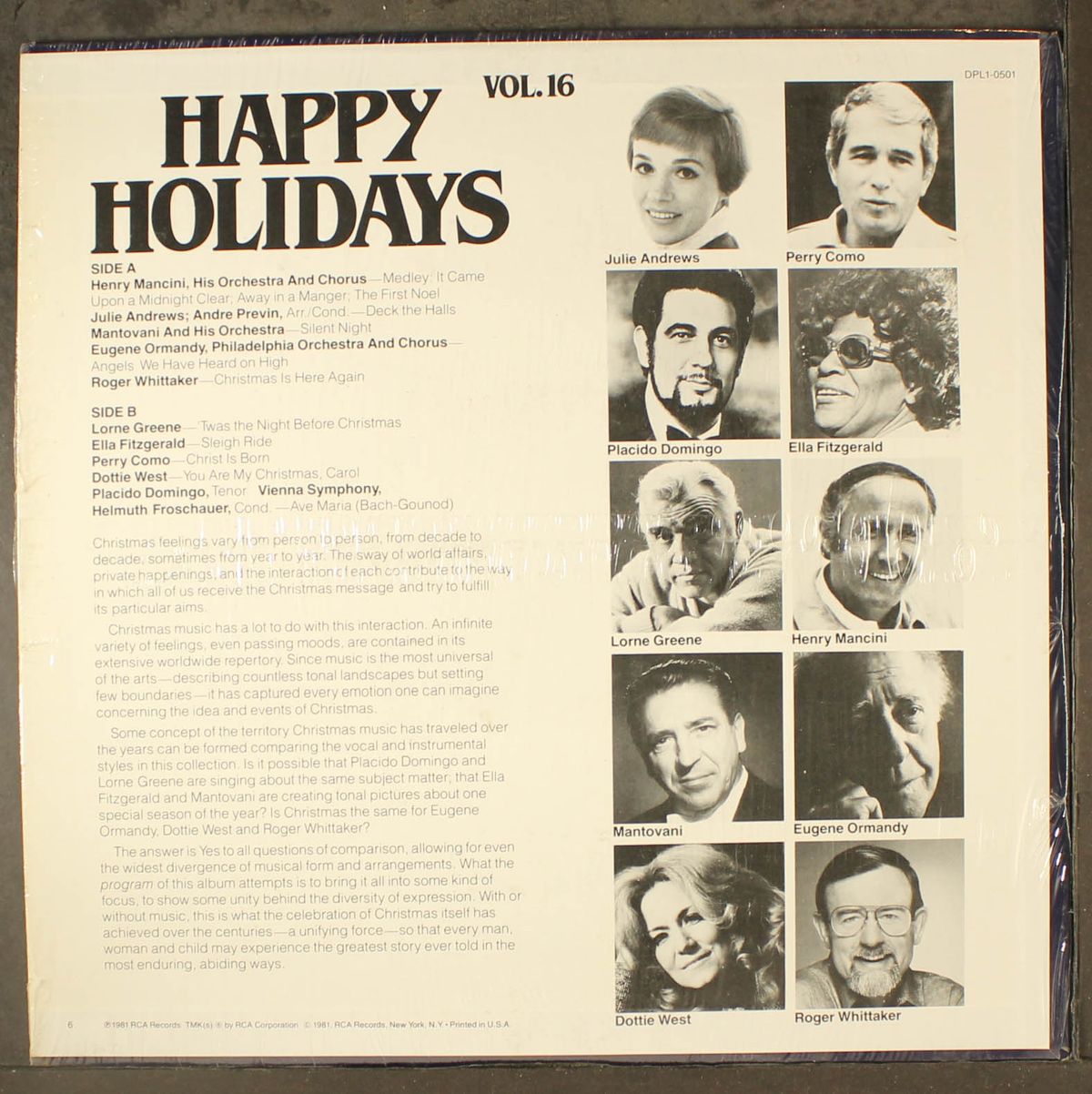 happy holidays, vol. 16 by VARIOUS