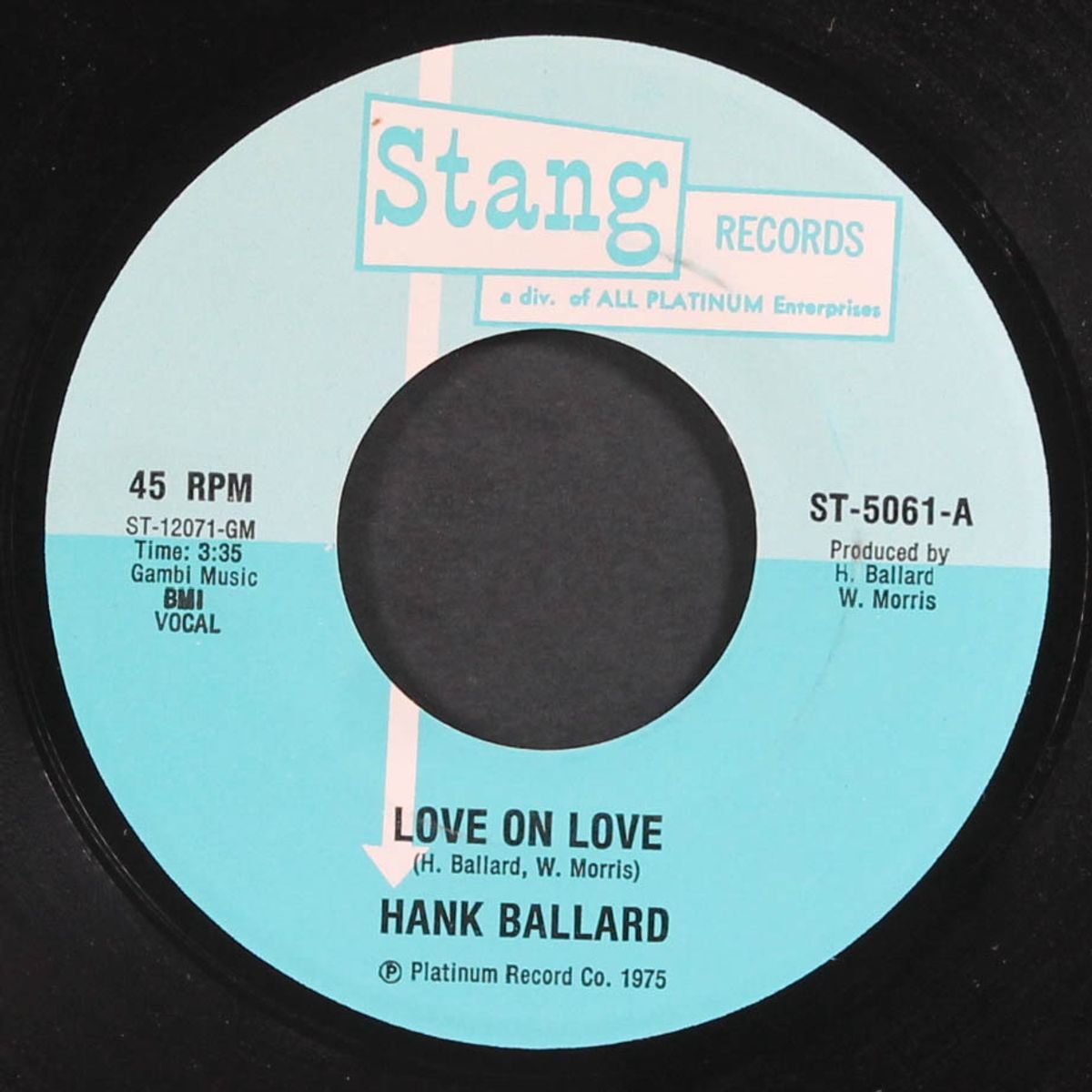 love on love / instro by HANK BALLARD