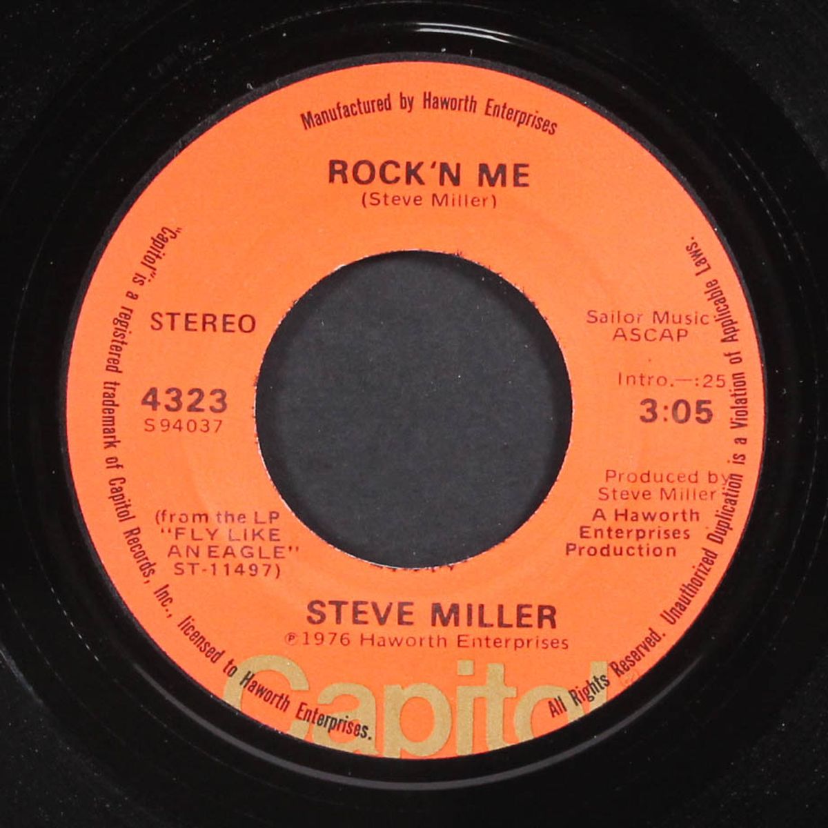 rock 'n me / living in the u.s.a. by STEVE MILLER BAND