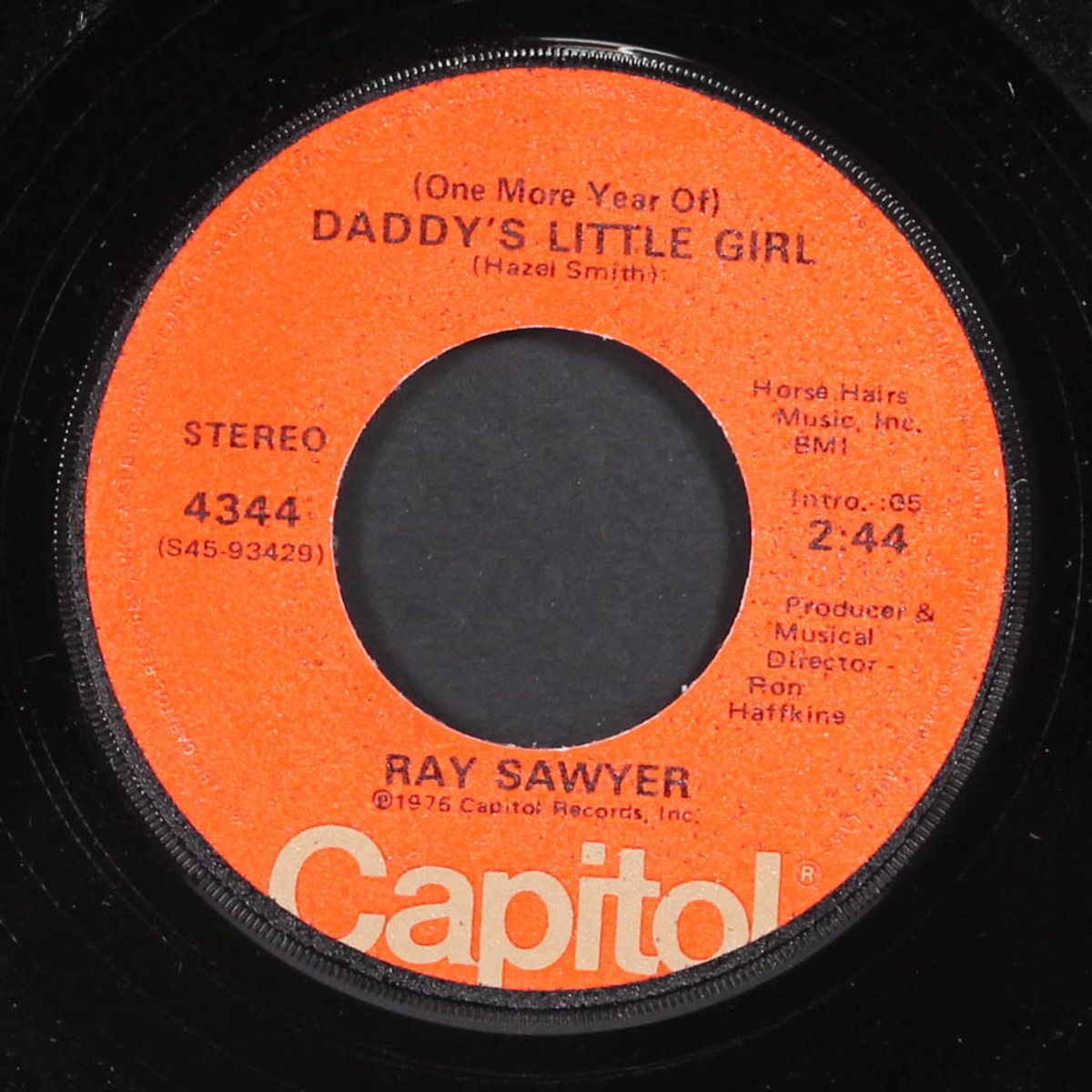 daddy's little girl / i need the high by RAY SAWYER