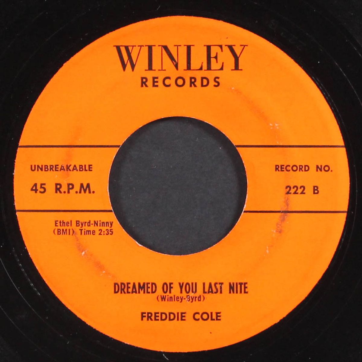 one more night / dreamed of you last night by FREDDIE COLE