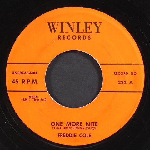 FREDDIE COLE