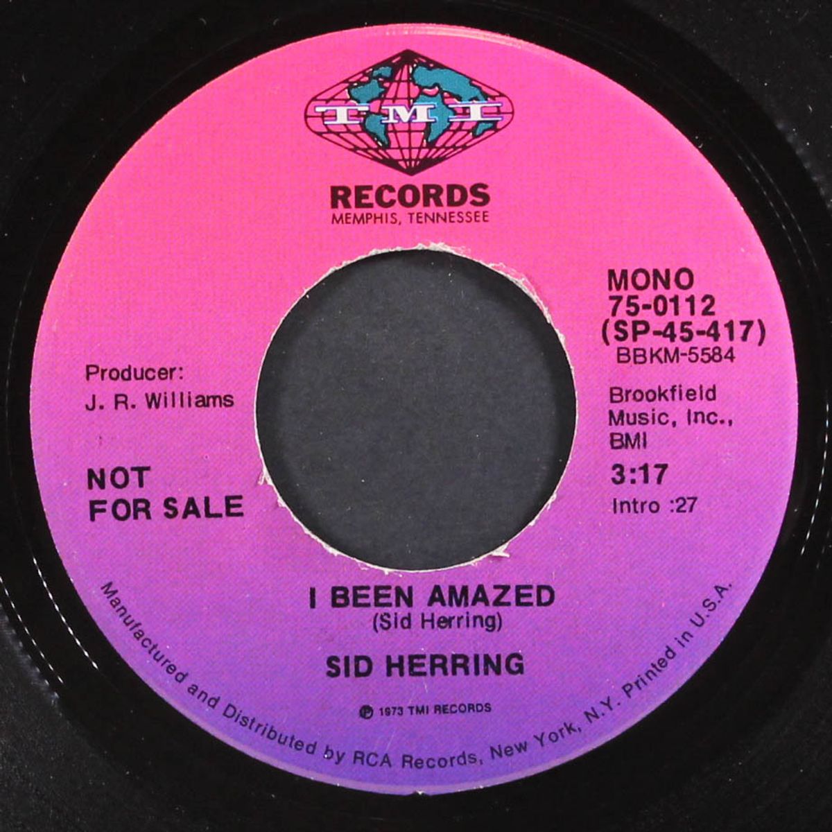 i been amazed / mono by SID HERRING