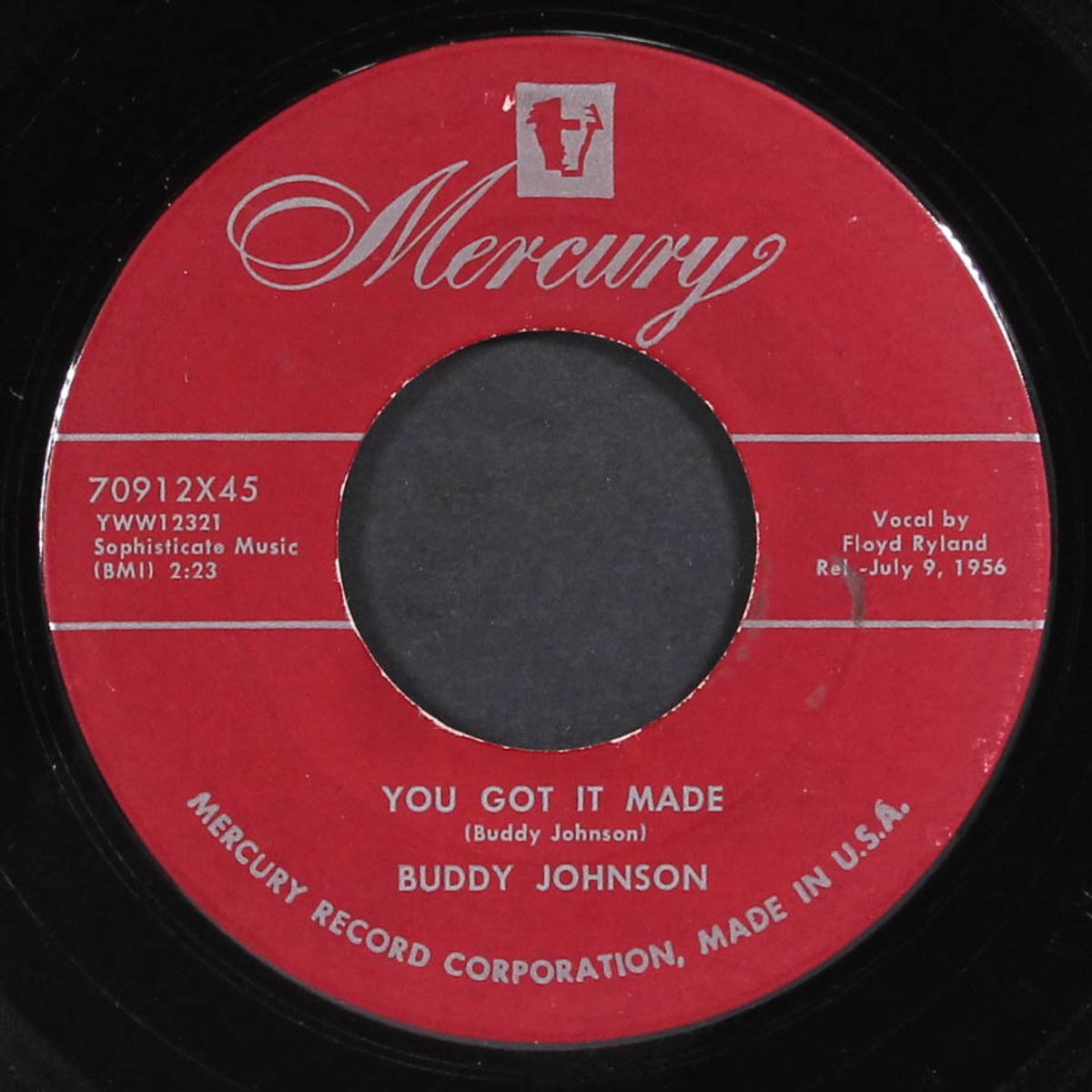 bring it home to me / you got it made by BUDDY JOHNSON