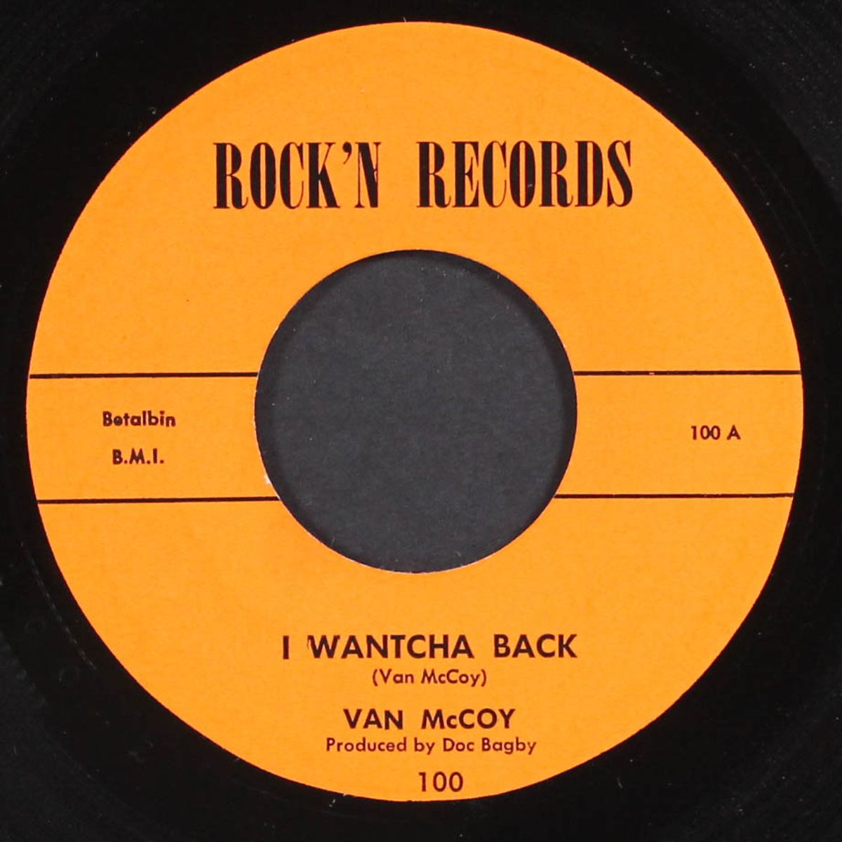 i wantcha back / thats how much you mean to me by VAN MCCOY
