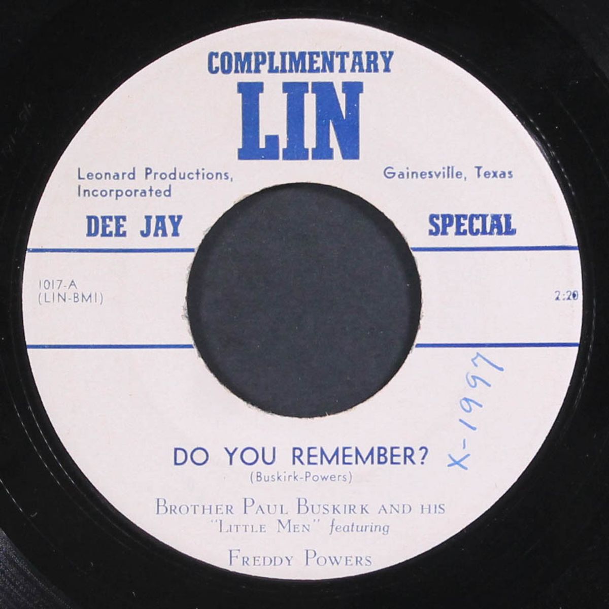 wasted love / do you remember? by PAUL BUSKIRK