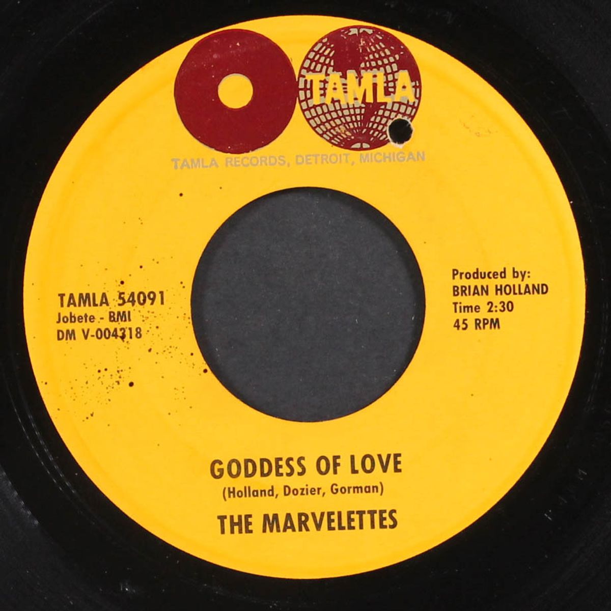he's a good guy / goddess of love by MARVELETTES