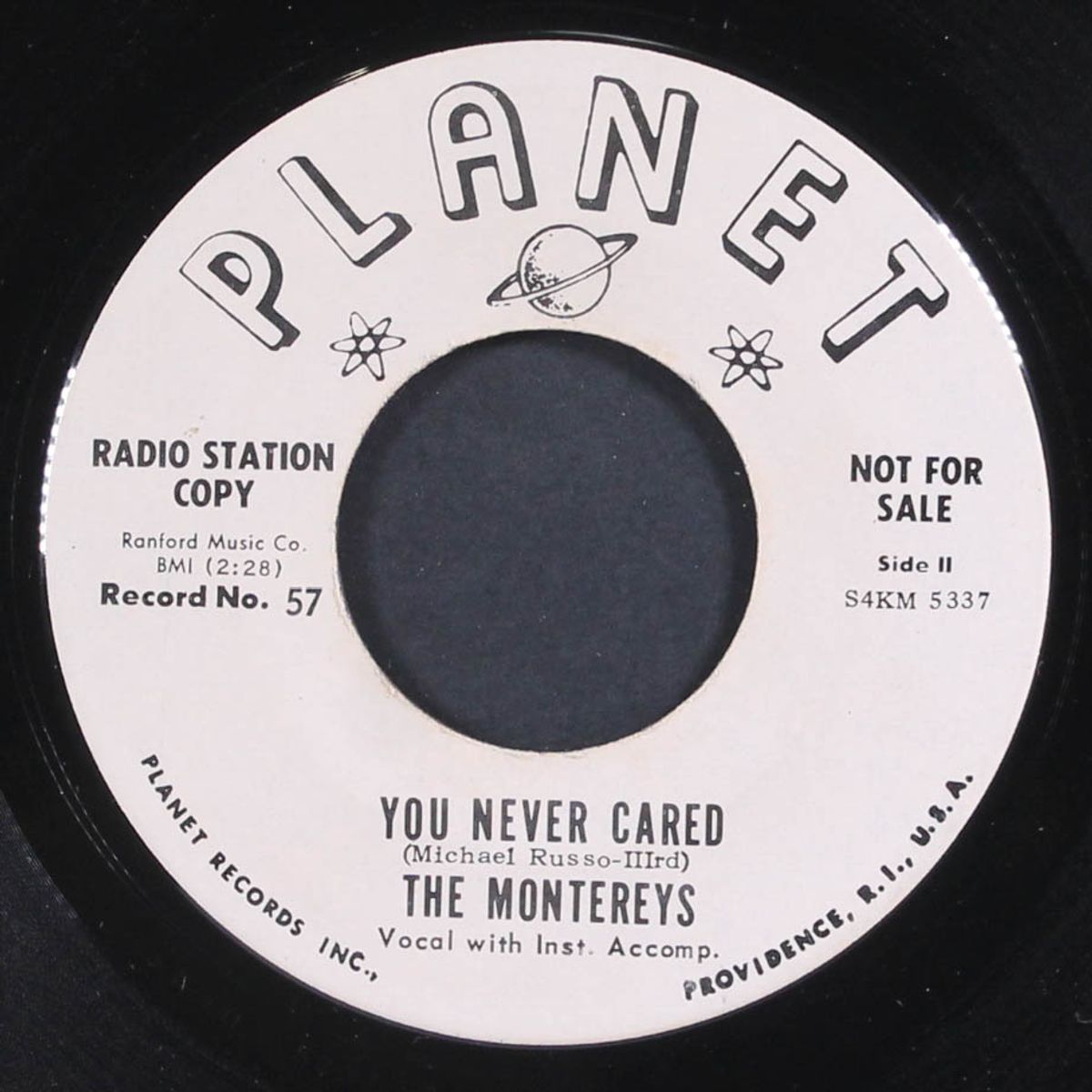 blast off / you never cared by MONTEREYS