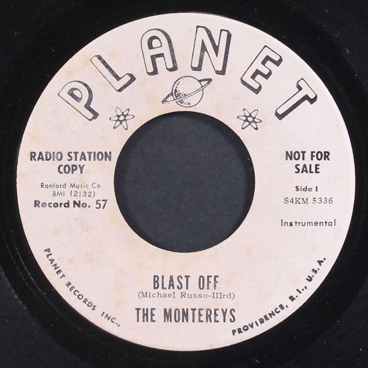blast off / you never cared by MONTEREYS