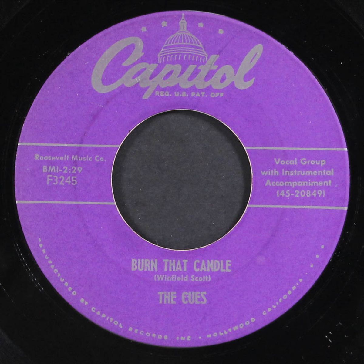 burn that candle / oh my darlin' by CUES