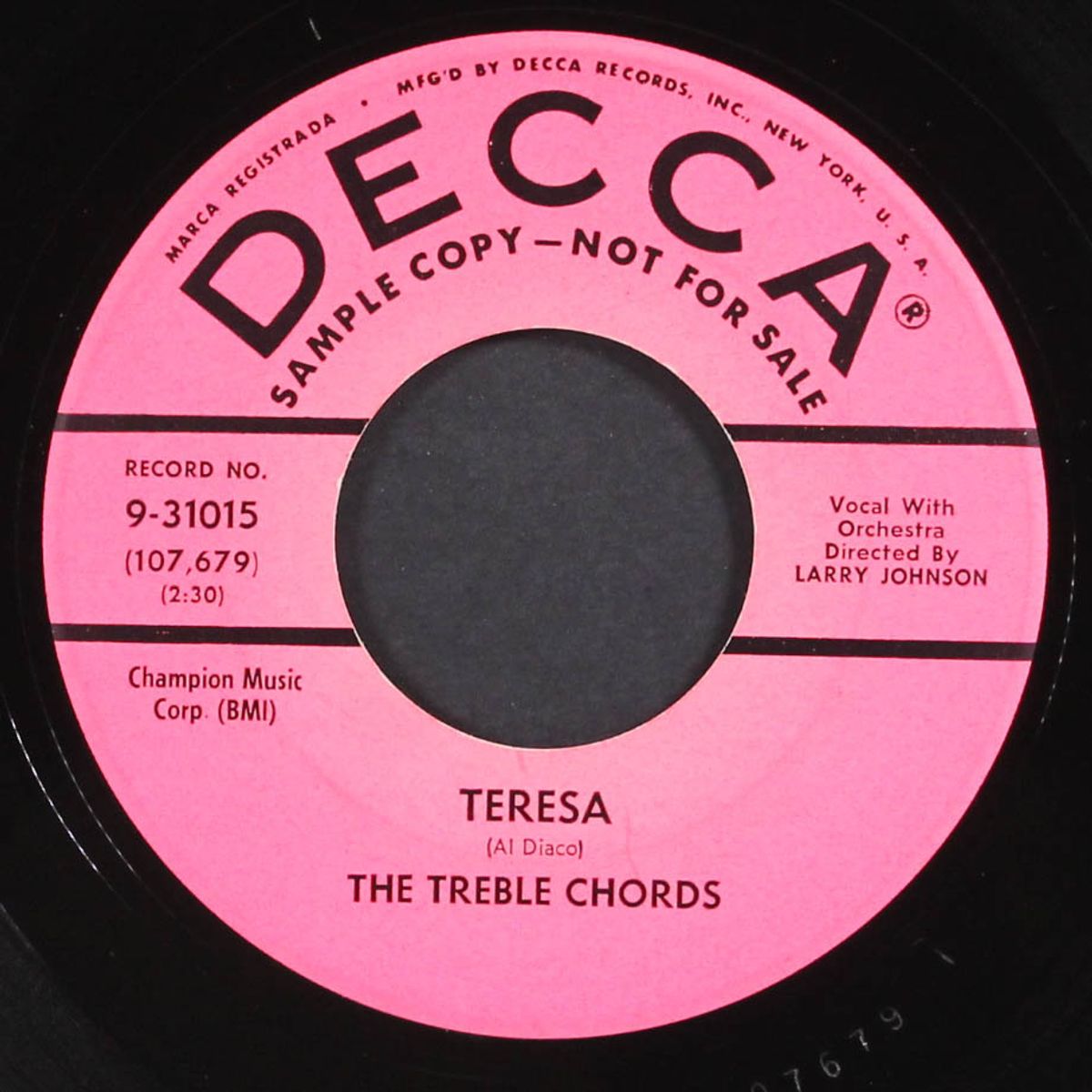 my little girl / teresa by TREBLE CHORDS