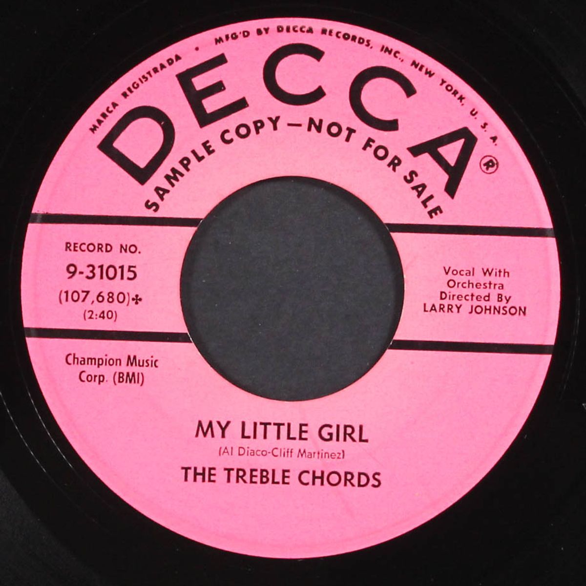 my little girl / teresa by TREBLE CHORDS