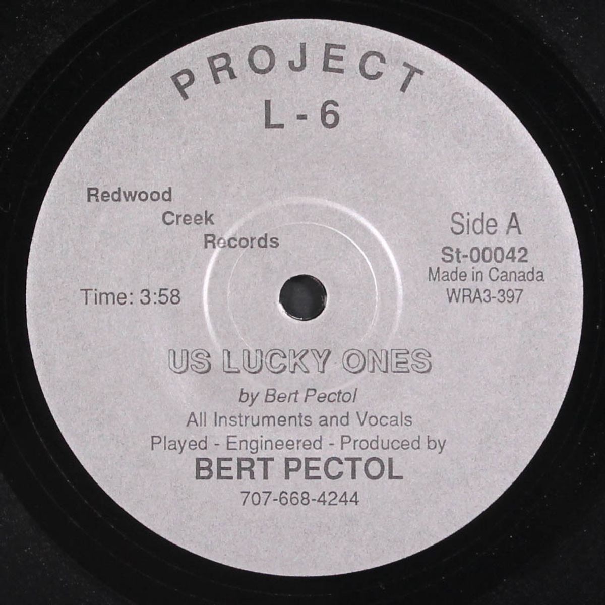 us lucky ones by BERT PECTOL