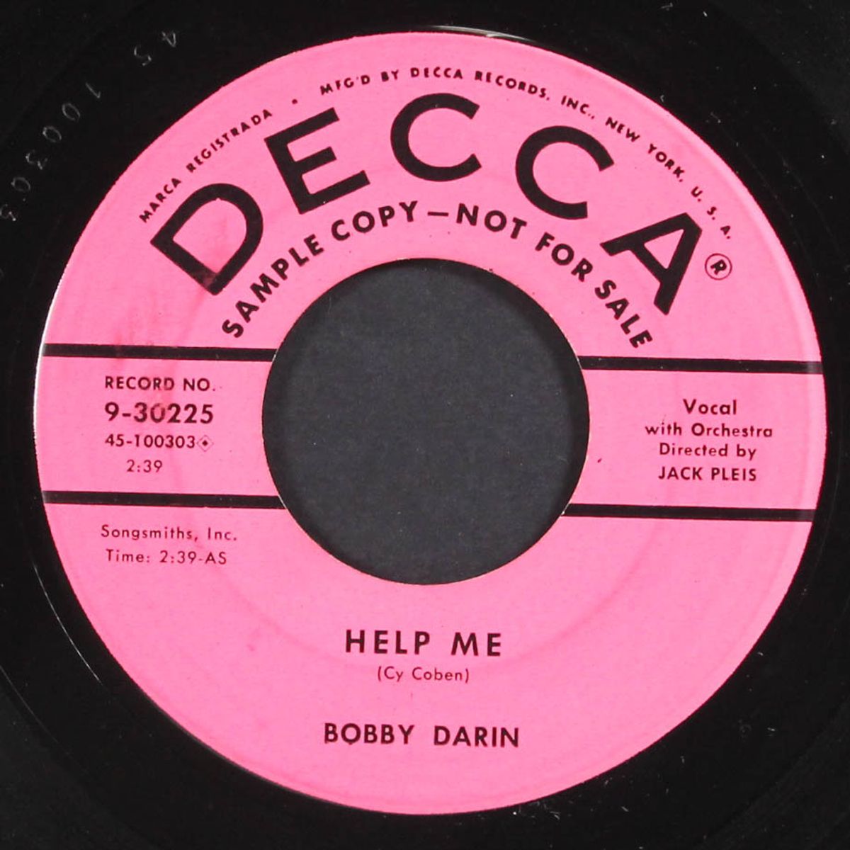 dealer in dreams / help me by BOBBY DARIN