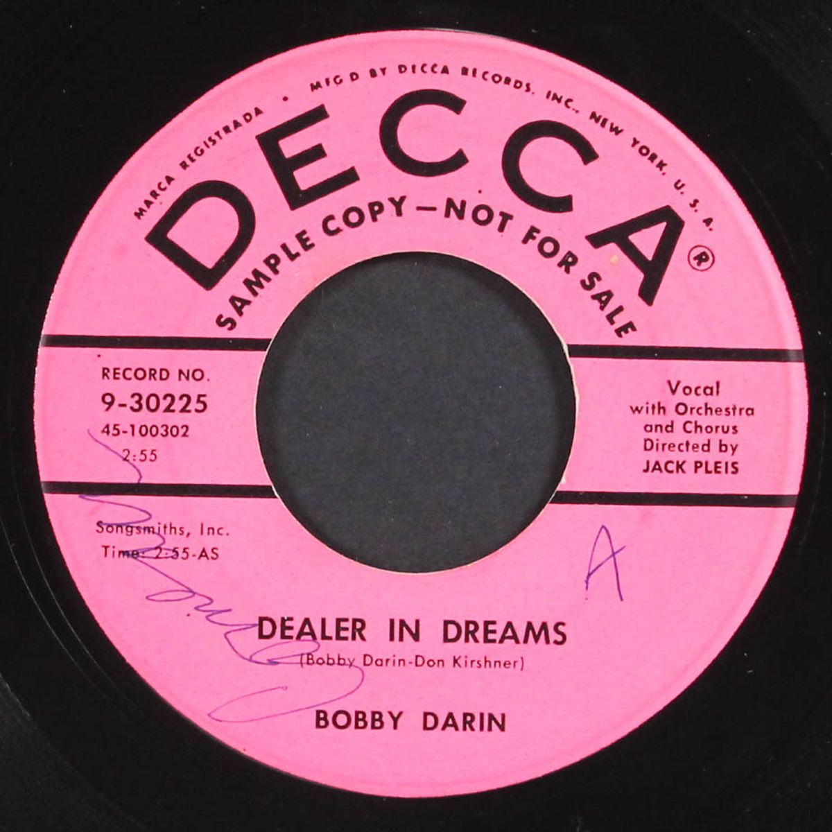 dealer in dreams / help me by BOBBY DARIN