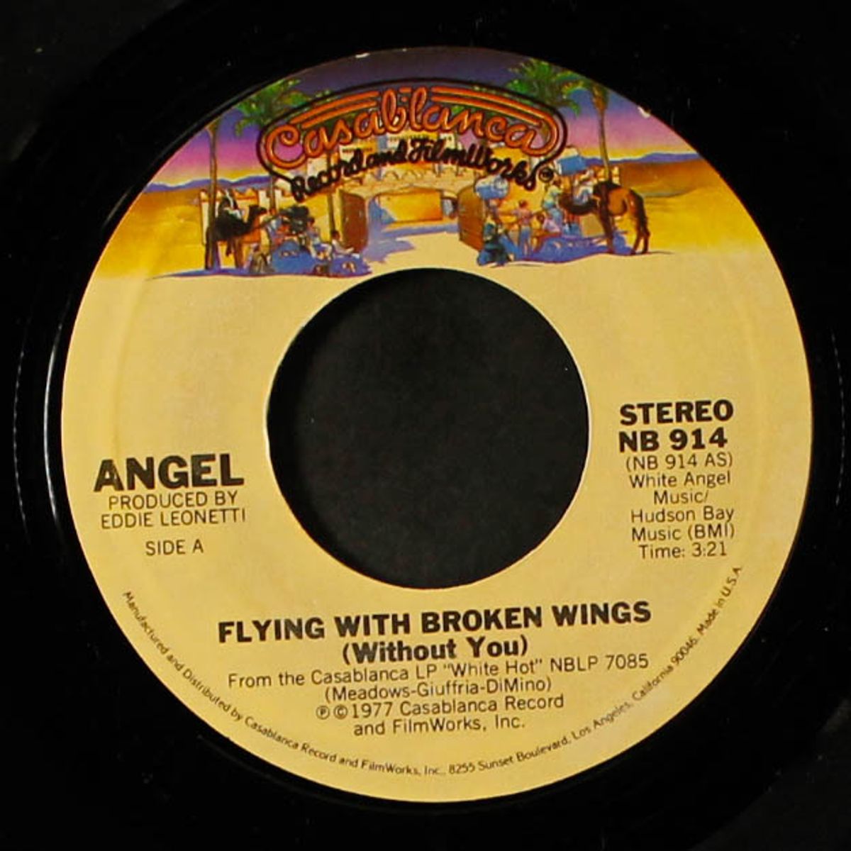 flying with broken wings / ain't gonna eat out my heart anymore by ANGEL