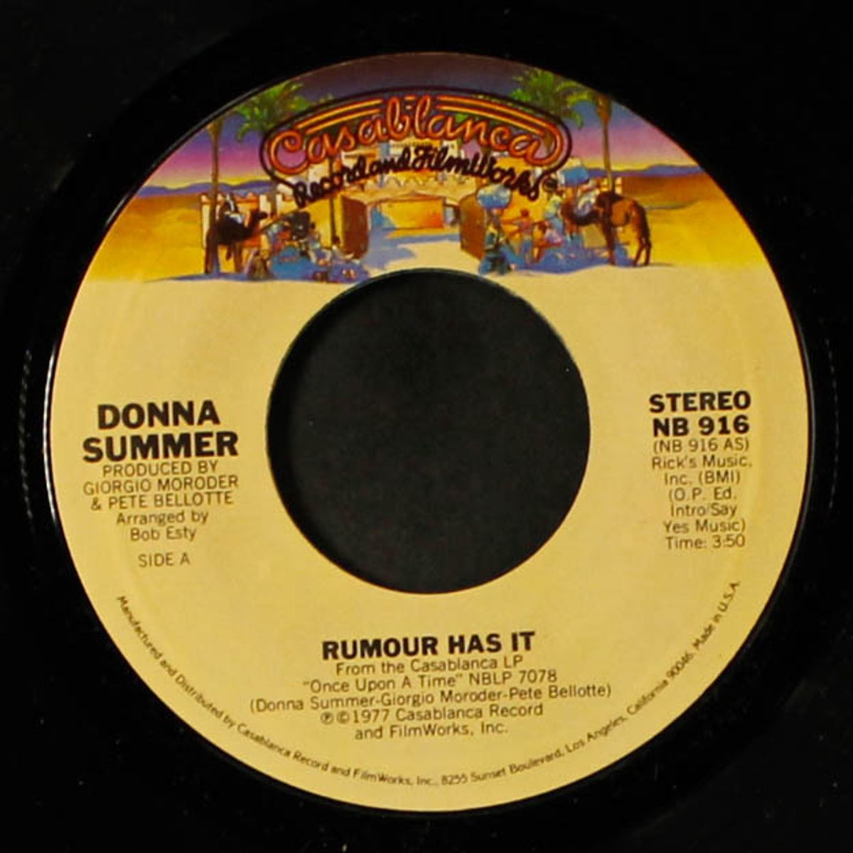rumour has it / once upon a time by DONNA SUMMER