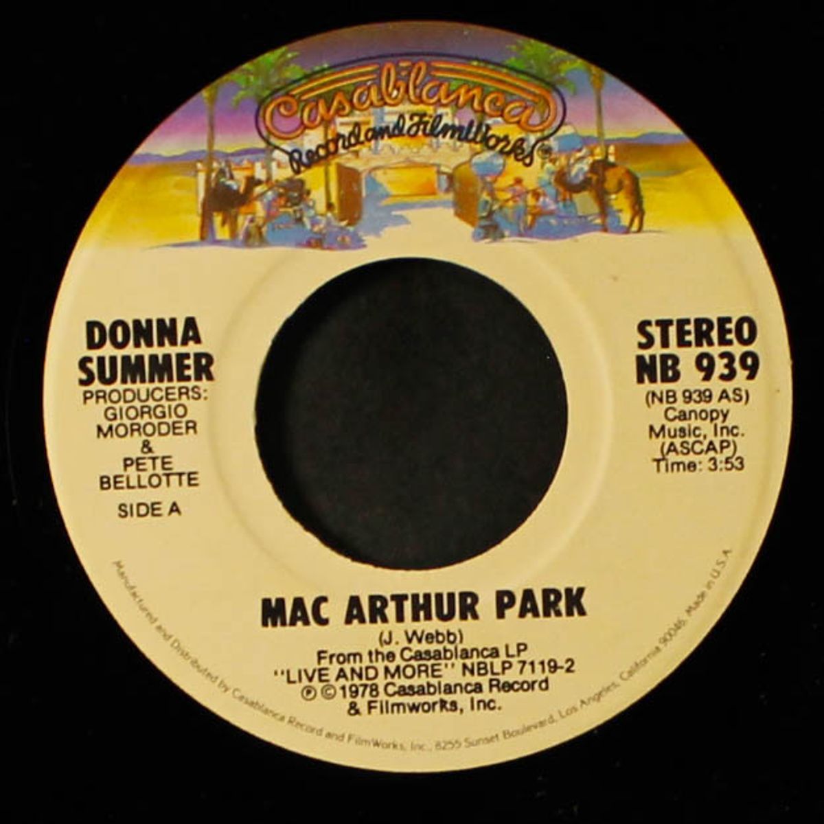 mac arthur park / once upon a time by DONNA SUMMER
