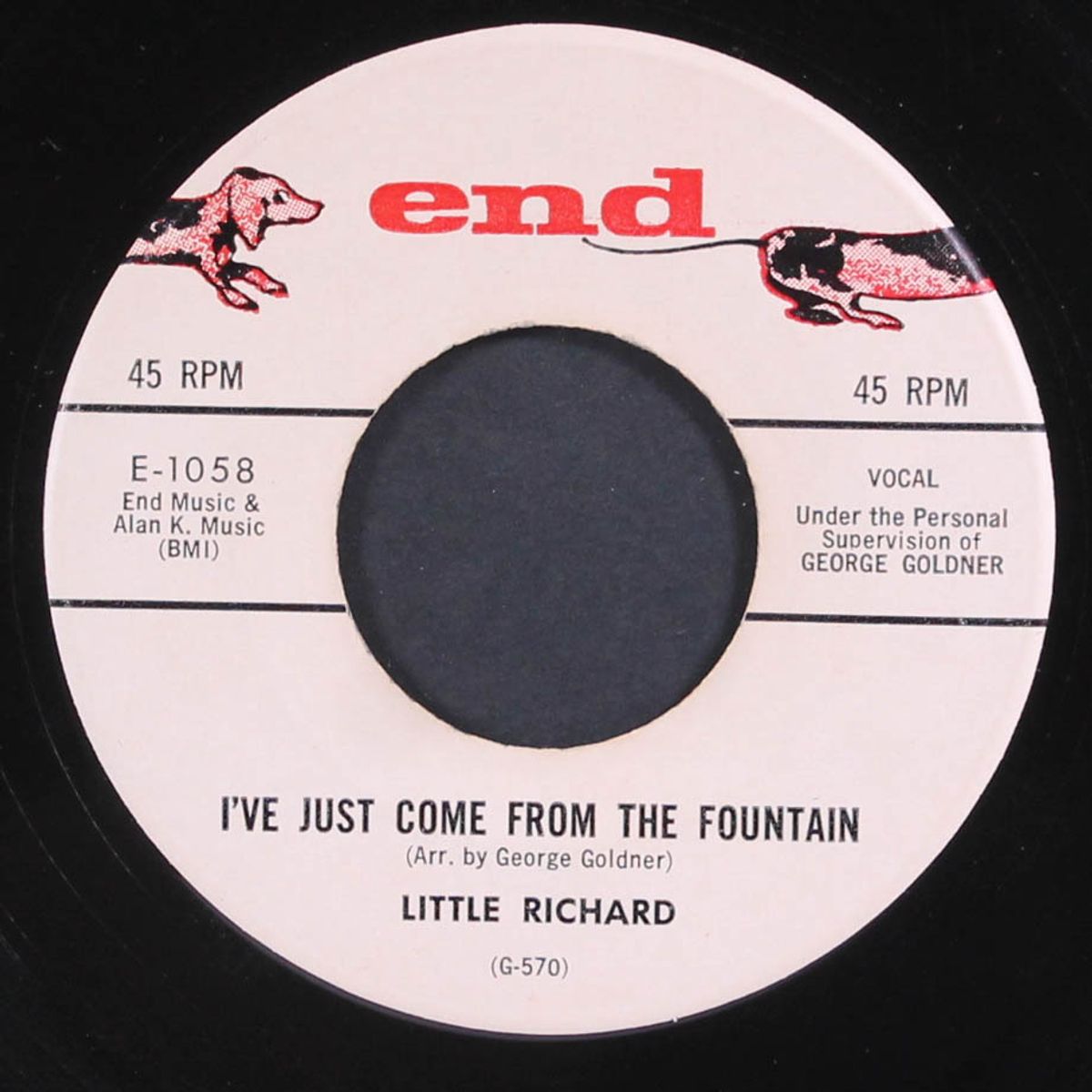 milky white way / i've just come from the fountain by LITTLE RICHARD